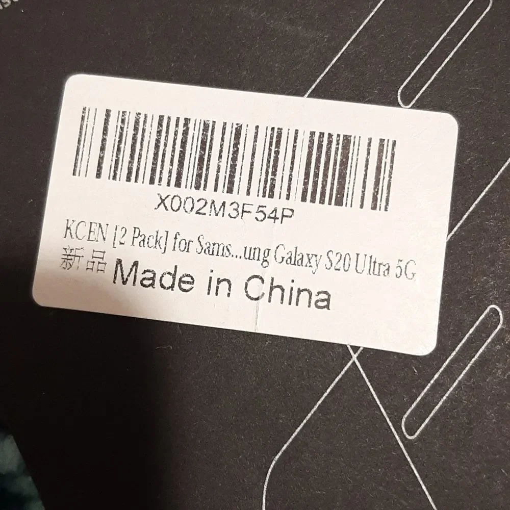 Nwt 2 Pack Screen Protector For Samsung Galaxy S20 Ultra 5G